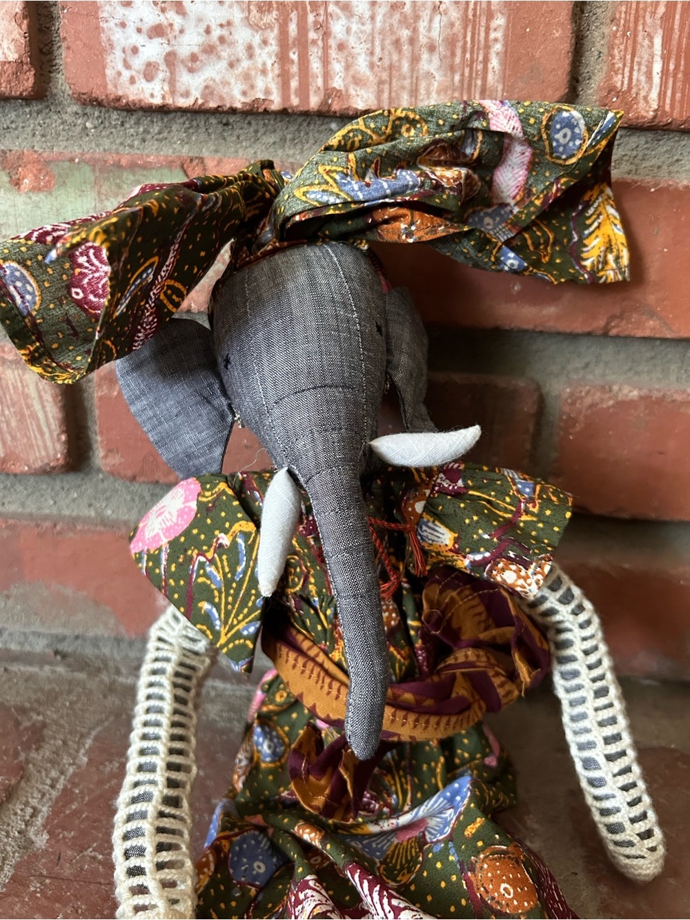 Ulla Johnson x SinaiWali Elephant Doll - Picture 2 of 7